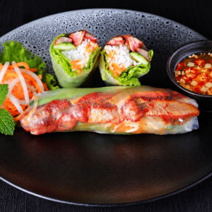 Grill Pork Fresh Rolls